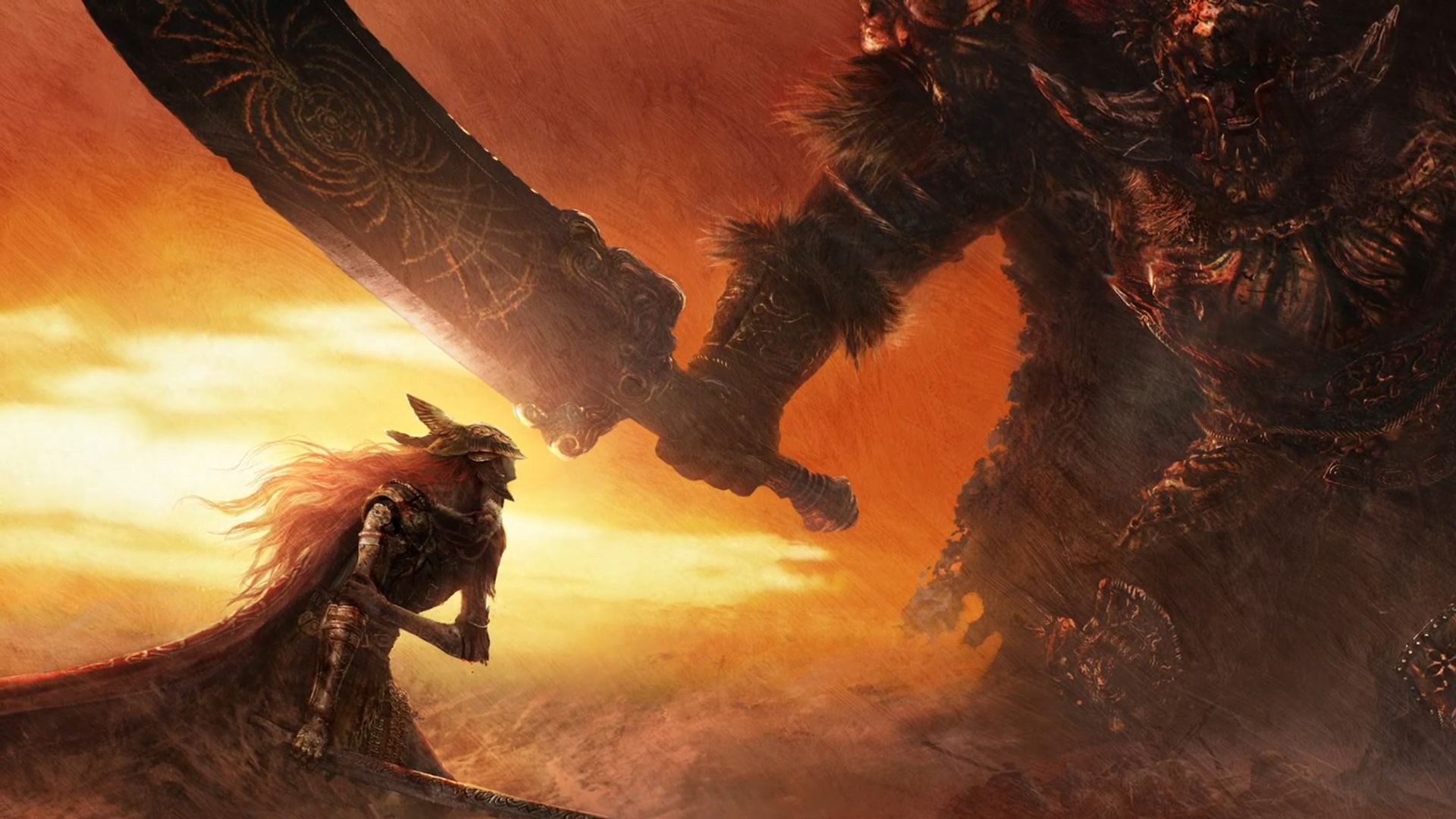 1920x1080 Elden Ring HD Wallpaper: Malenia vs Starscourge Radahn Epic Duelx1080