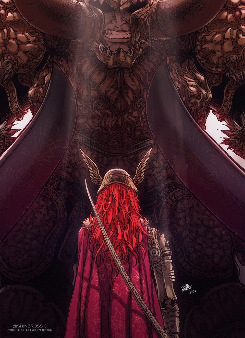 1000x1382 Malenia vs Radahn