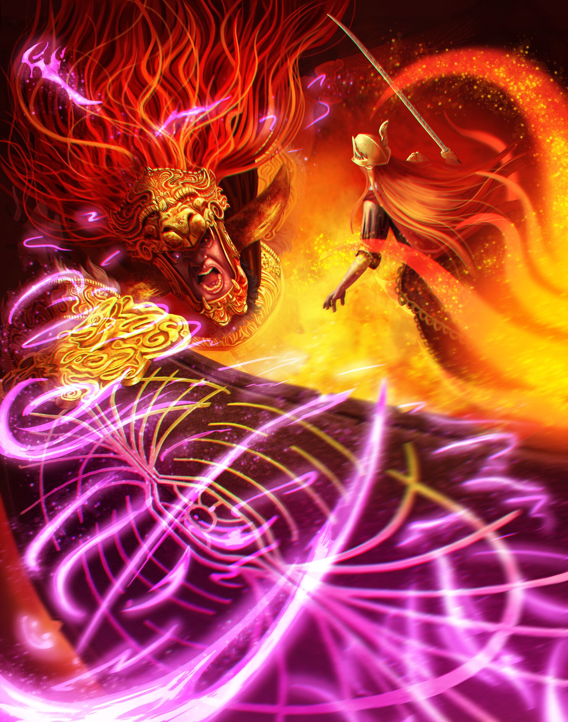 1920x2438 Radahn vs Malenia