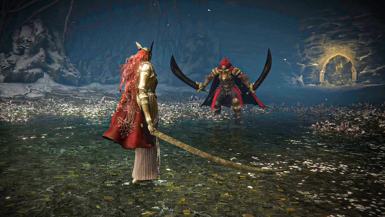 1280x720 Elden Ring Consort Radahn Vs Malenia. Boss Vs Boss Fight