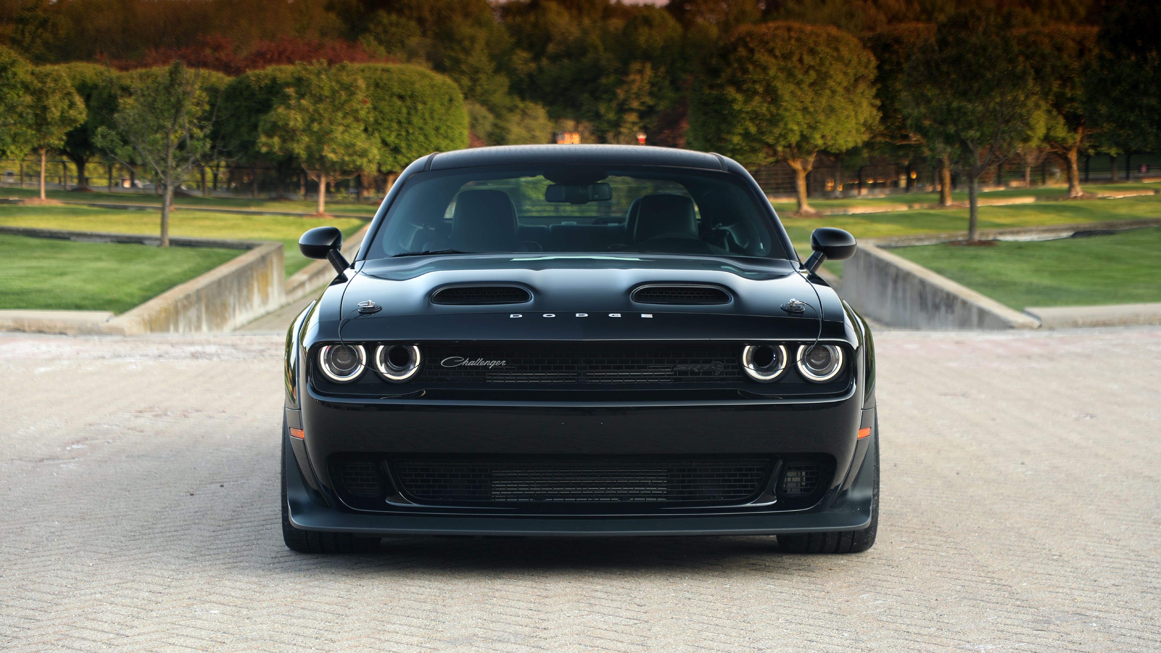3840x2160 Dodge Challenger SRT Black Ghost Wallpaper 4K, 2023