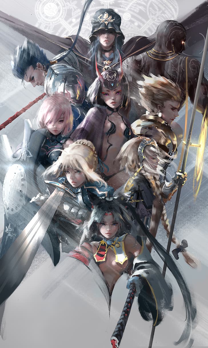 728x1217 640x960px. free download. HD wallpaper: WLOP, anime
