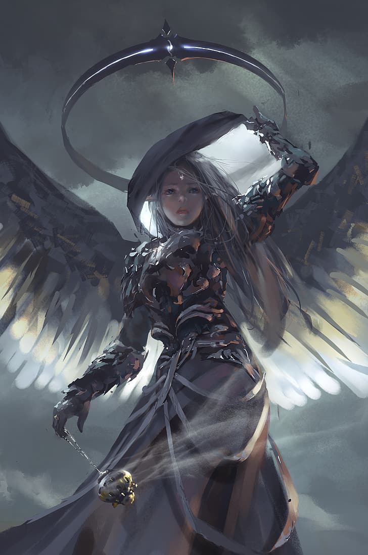728x1099 1440x2560px. free download. HD wallpaper: WLOP, anime