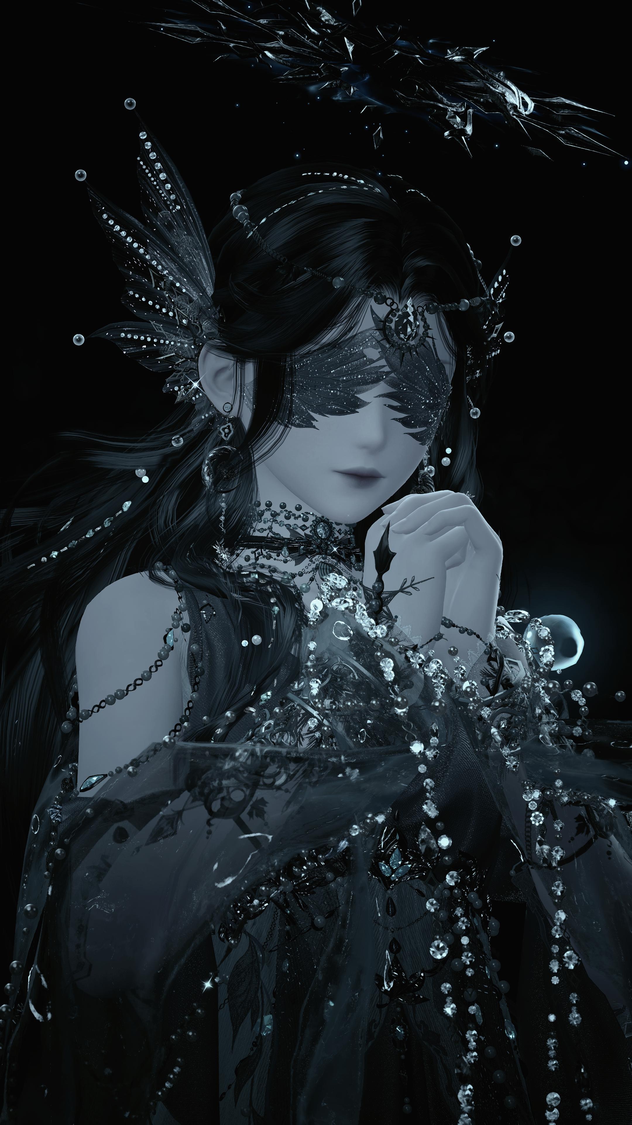 2160x3840 Pitch Lake's Goddess