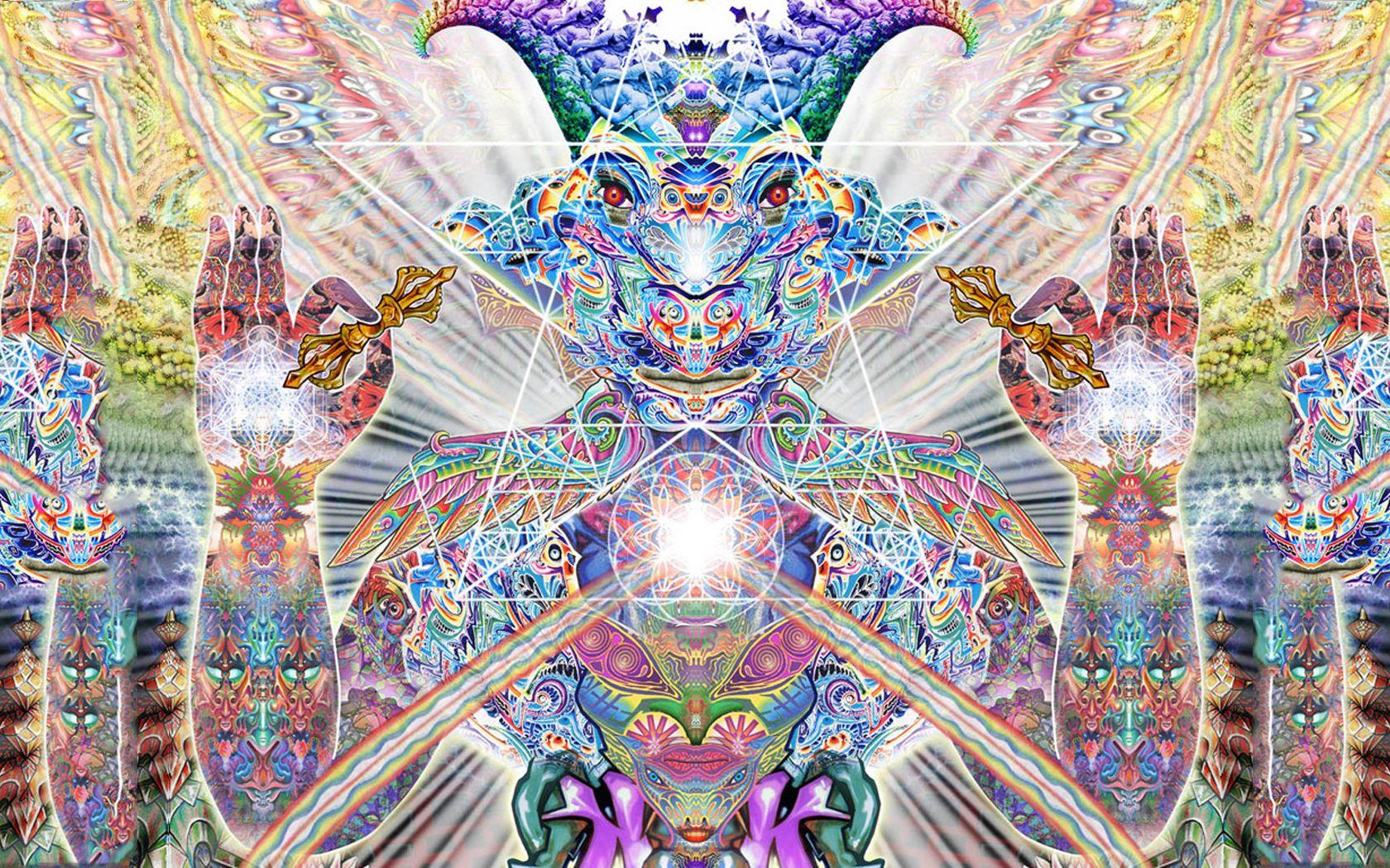 1680x1050 Trippy Wallpaper HD Resolution