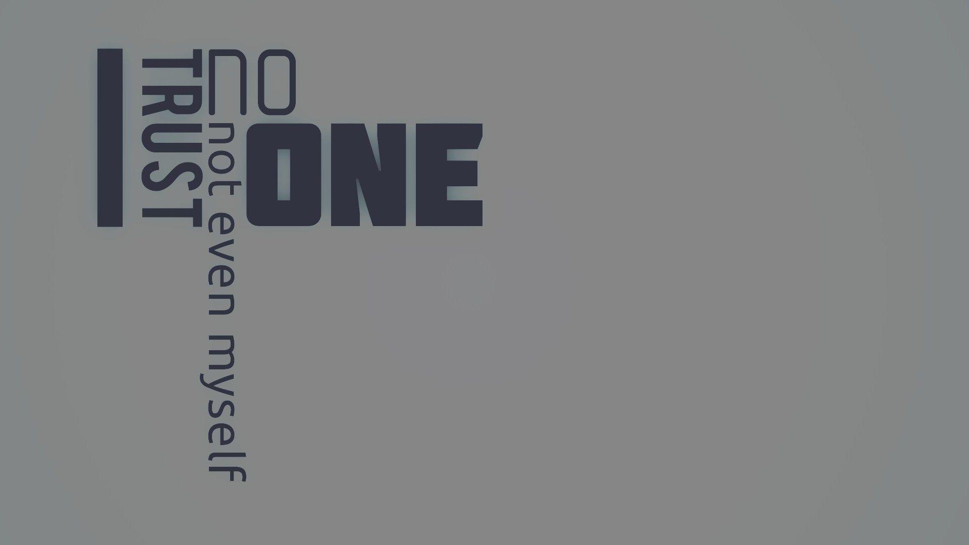 1920x1080 Trust Typography Art HD hình nền