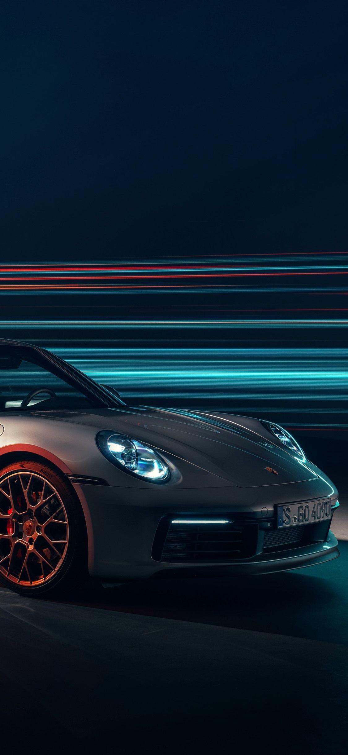 1125x2436 Porsche iPhone Wallpaper