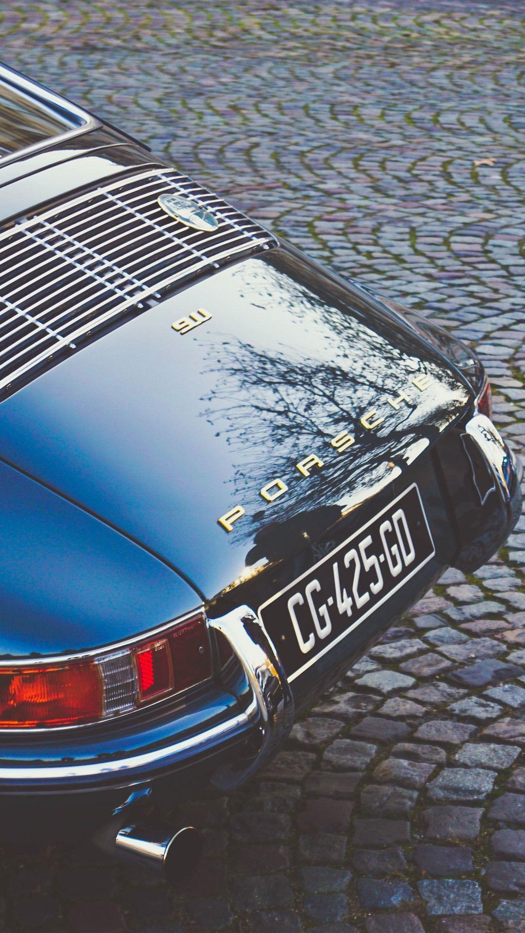 1080x1920 Porsche 911 Supercar Rear View, Retro 1242x2688 IPhone 11 Pro XS Max Wallpaper, Background, Picture, Image