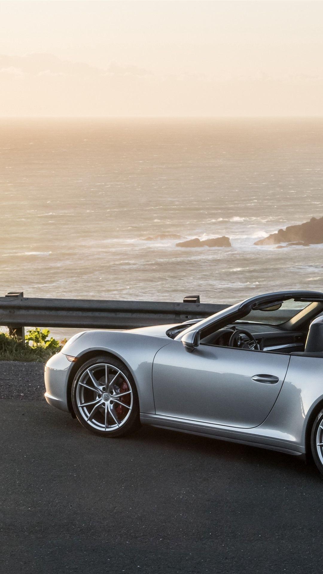 1080x1920 Porsche 911 Carrera 4S Silver Supercar Side View 1242x2688 IPhone 11 Pro XS Max Wallpaper, Background, Picture, Image