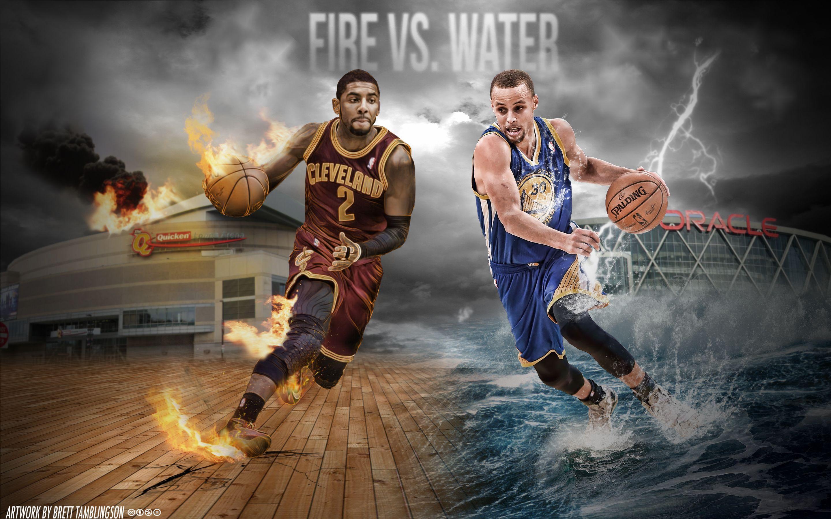 2880x1800 Stephen Curry and Kyrie Irving Wallpaper
