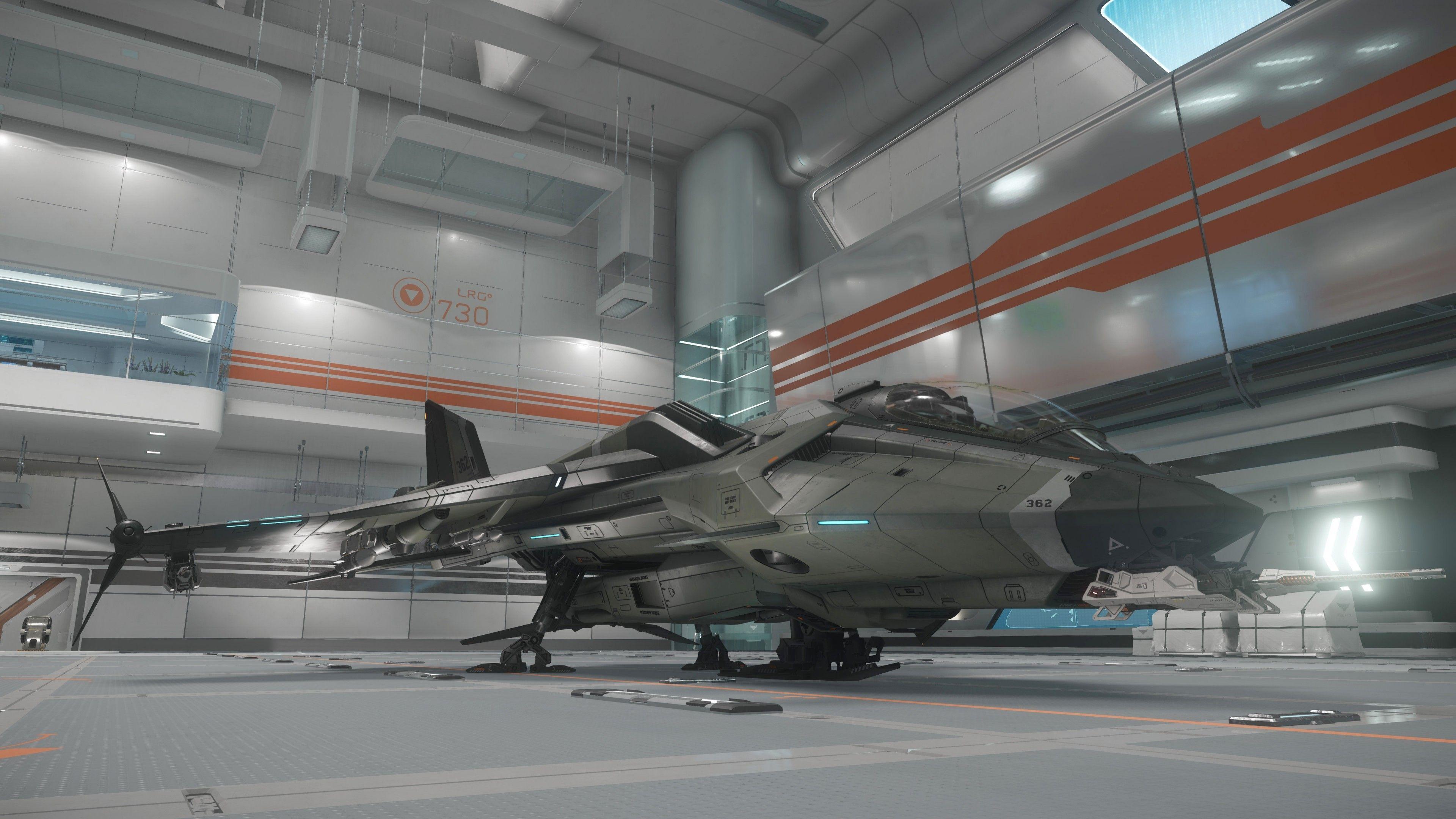 3840x2160 Download 3840x2160 Star Citizen, Space Station, Spaceship Wallpaper