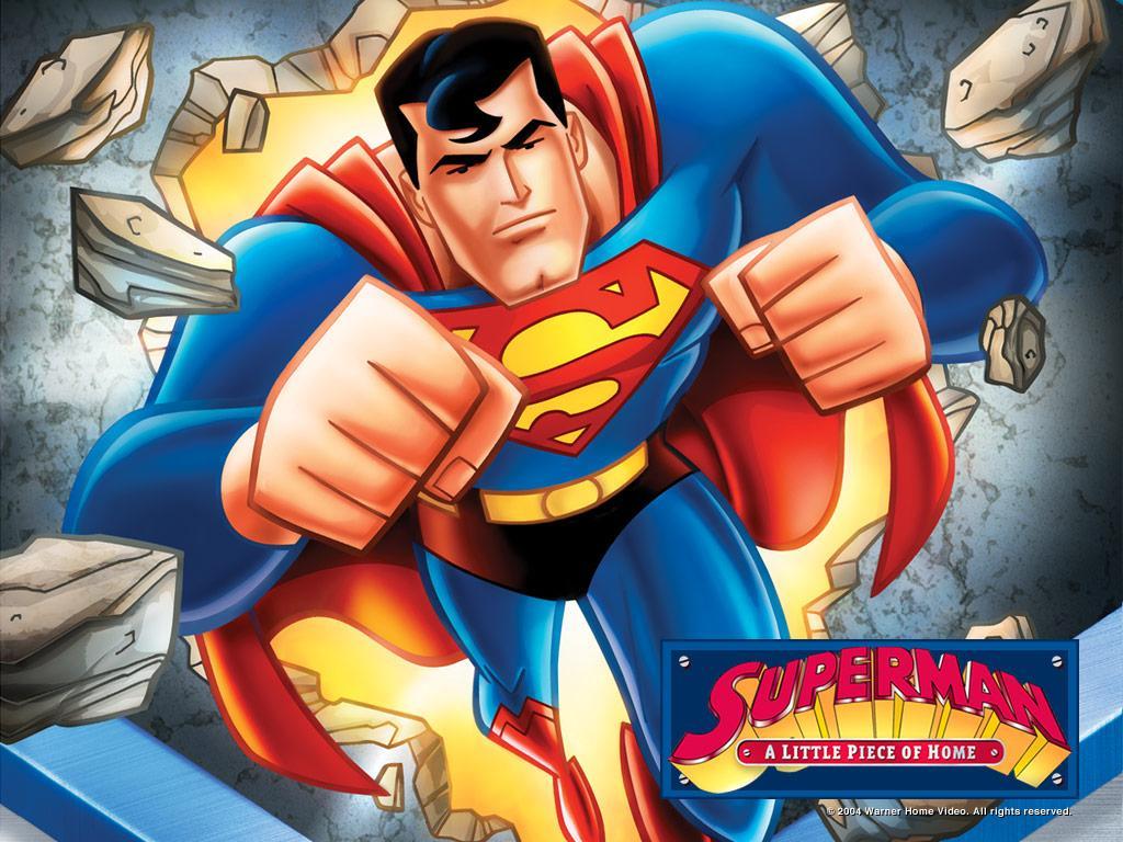 Superman Cartoon Wallpapers - Top Free Superman Cartoon Backgrounds ...