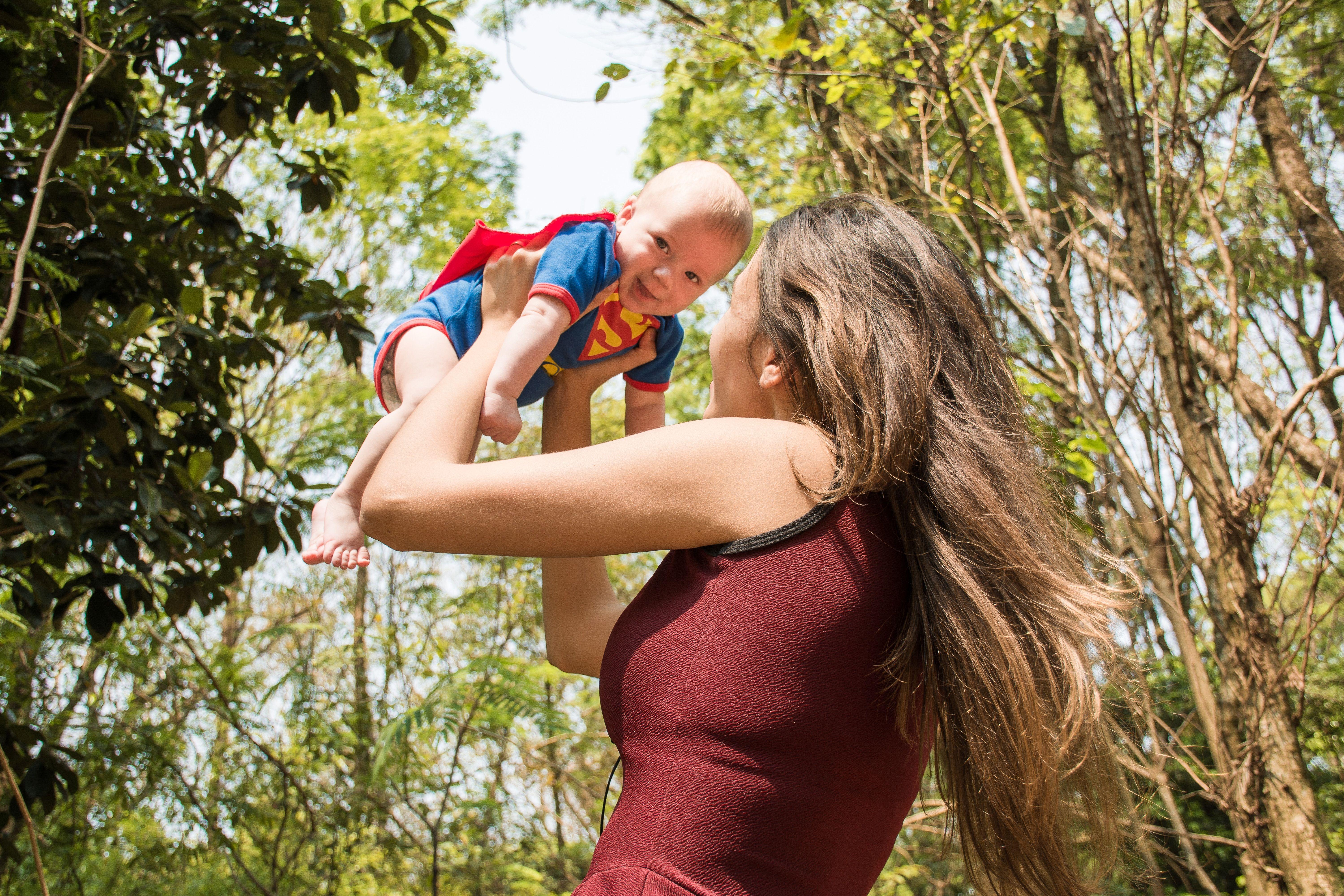 6000x4000 6000x4000 #female, #forest, #forest tree, #mother, #superman, #tree, #family, #happy, #child, #wallpaper, #woman, #cute background, #cute wallpaper, #wonderwoman, #lady, #love, #PNG image, #parent, #park, # baby, #laughing HD Wallpaper