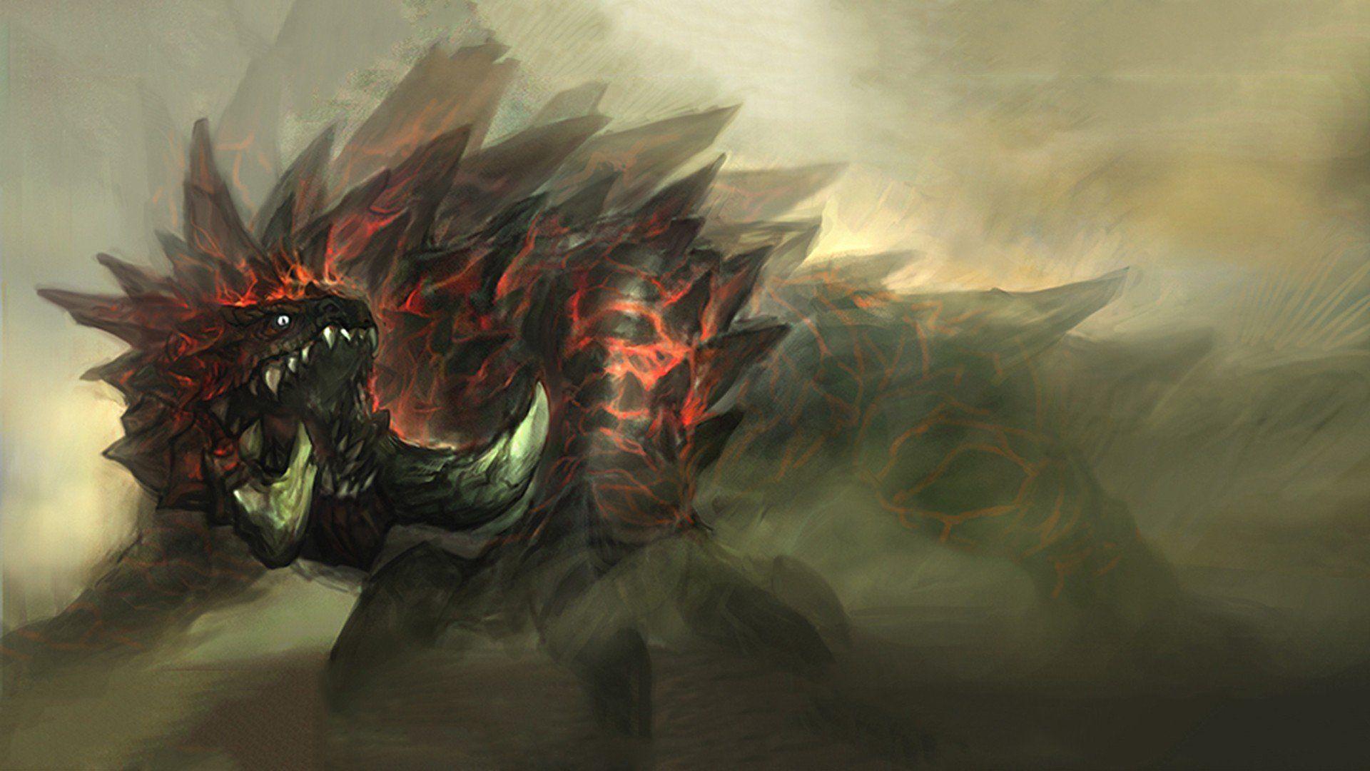 1920x1080 Monster Hunter, Akantor Wallpaper HD / Desktop and Mobile Background