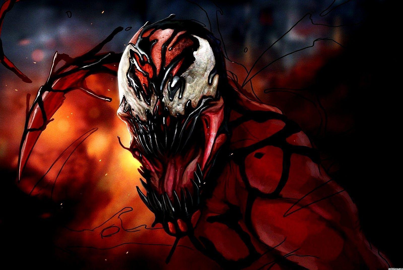 1600x1073 Venom And Carnage Wallpaper