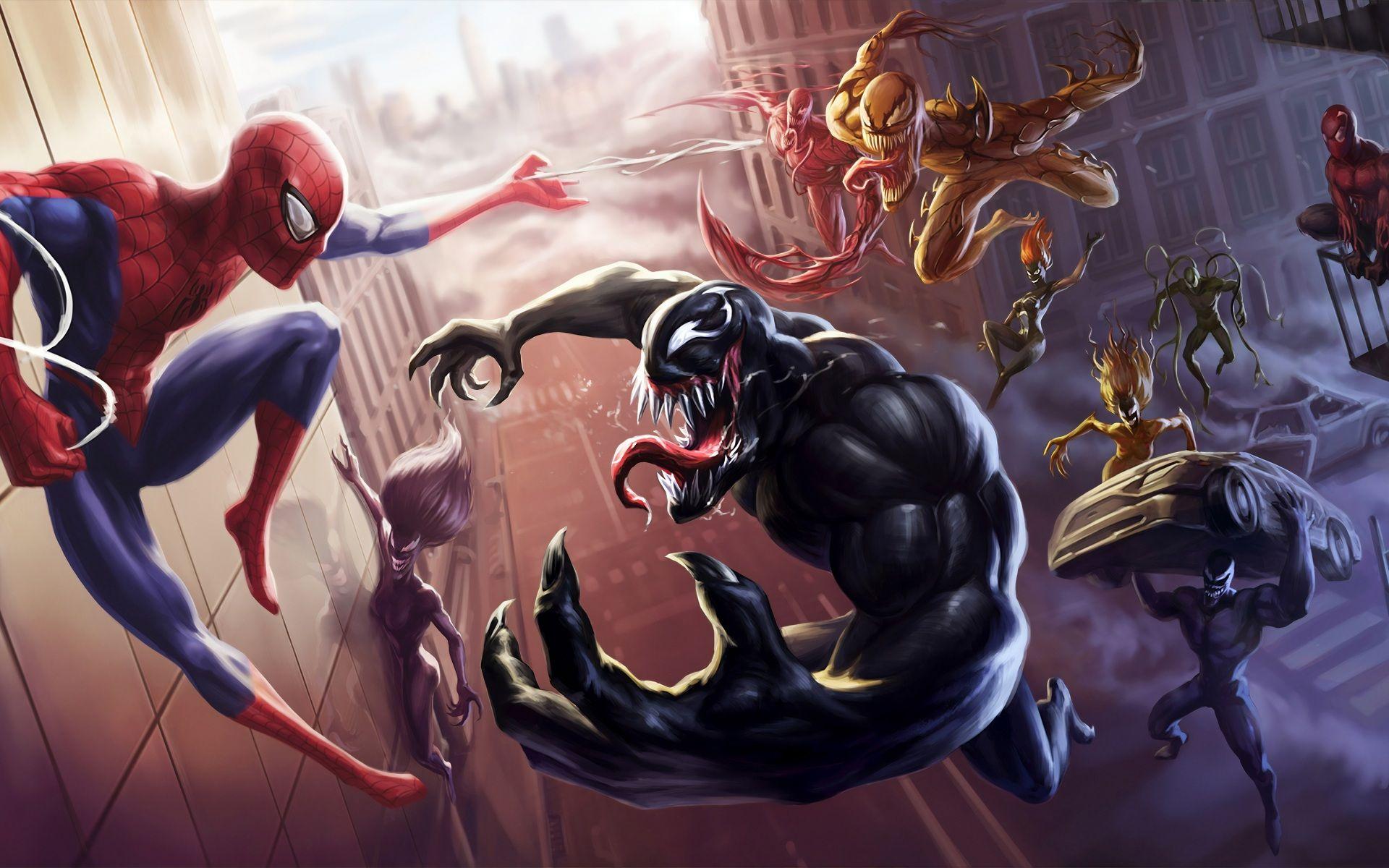 1920x1200 Wallpaper 4k Spider Man Unlimited Venom Carnage 4k Wallpaper, Artist Wallpaper, Artwork Wallpaper, Carnage Wallpaper, Digital Art Wallpaper, Hd Wallpaper, Spiderman Wallpaper, Superheroes Wallpaper, Venom Wallpaper