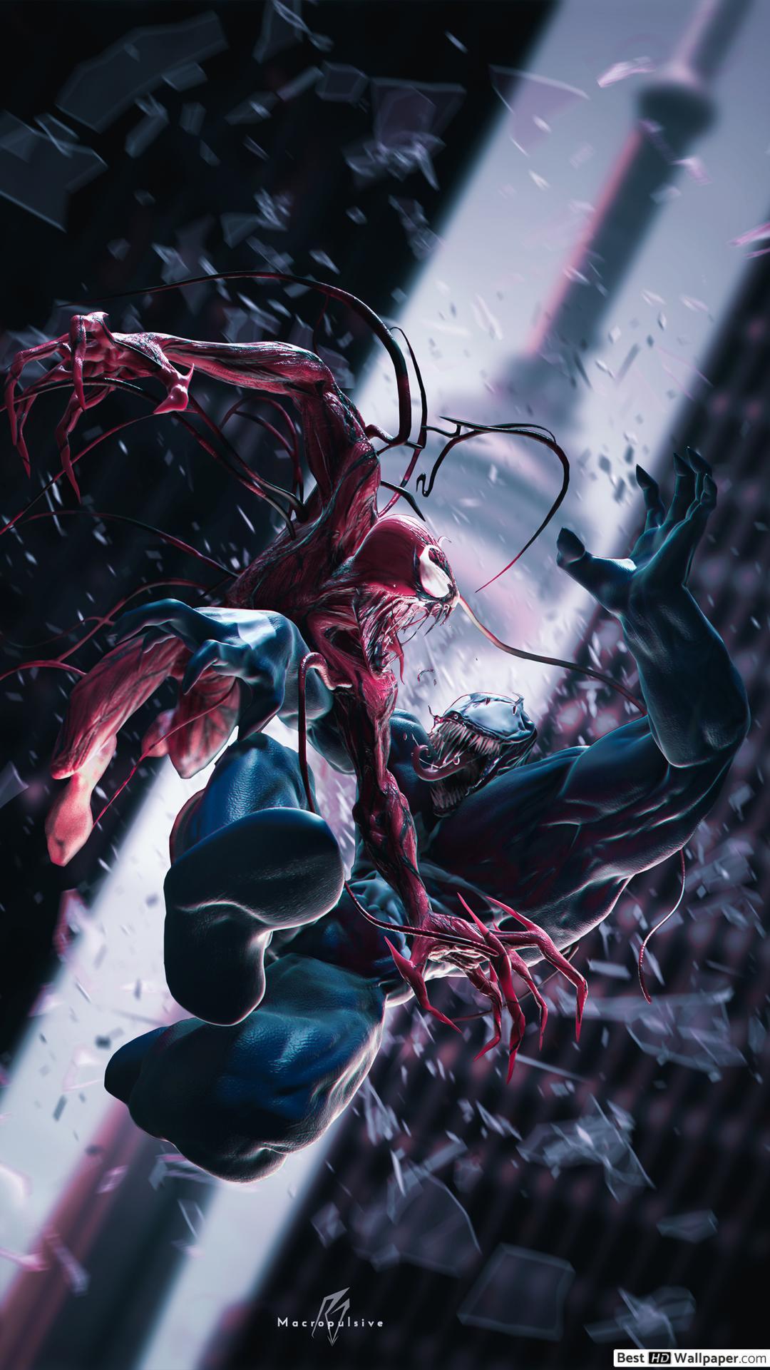 1080x1920 venom vs carnage HD wallpaper download