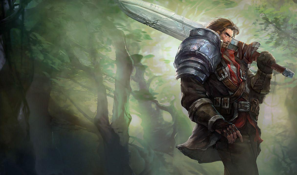 1215x717 Garen of Legends Wallpaper