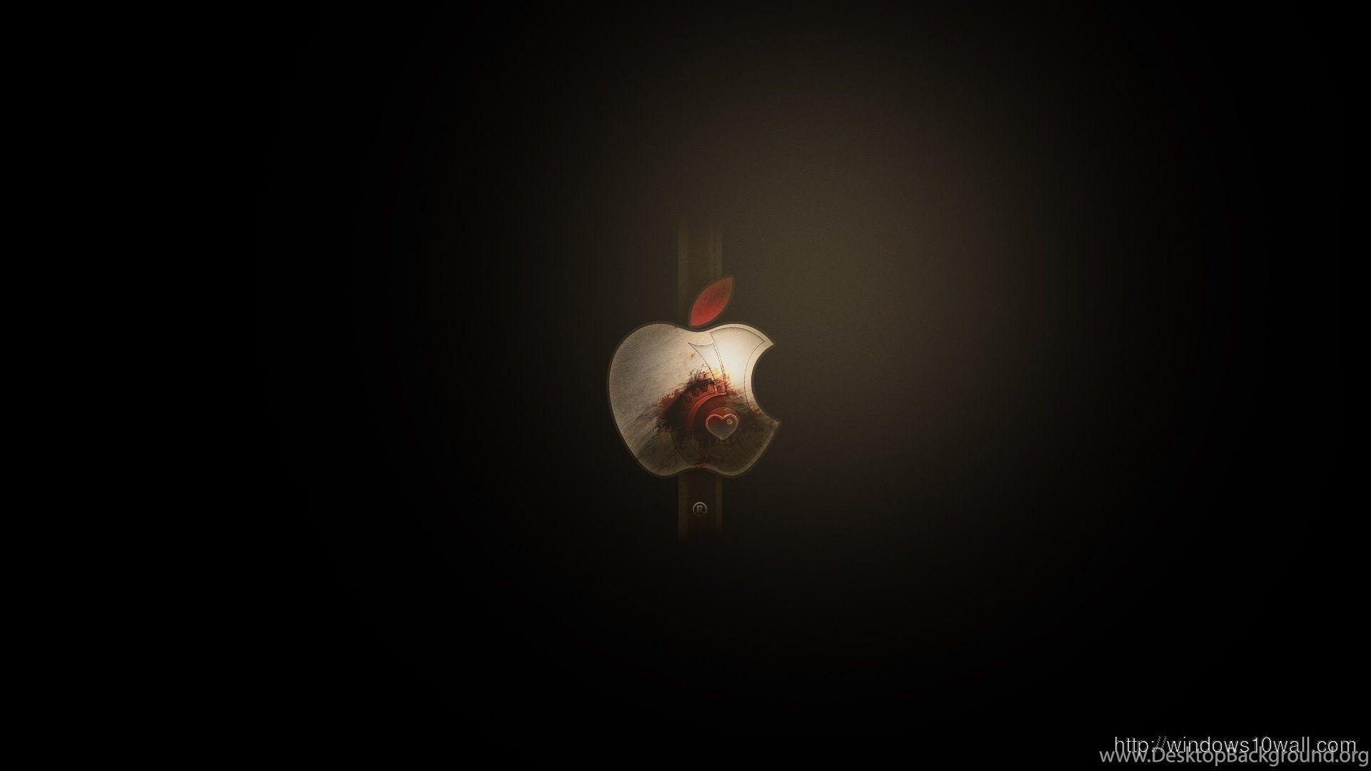 1920x1080 Apple Logo Christmas