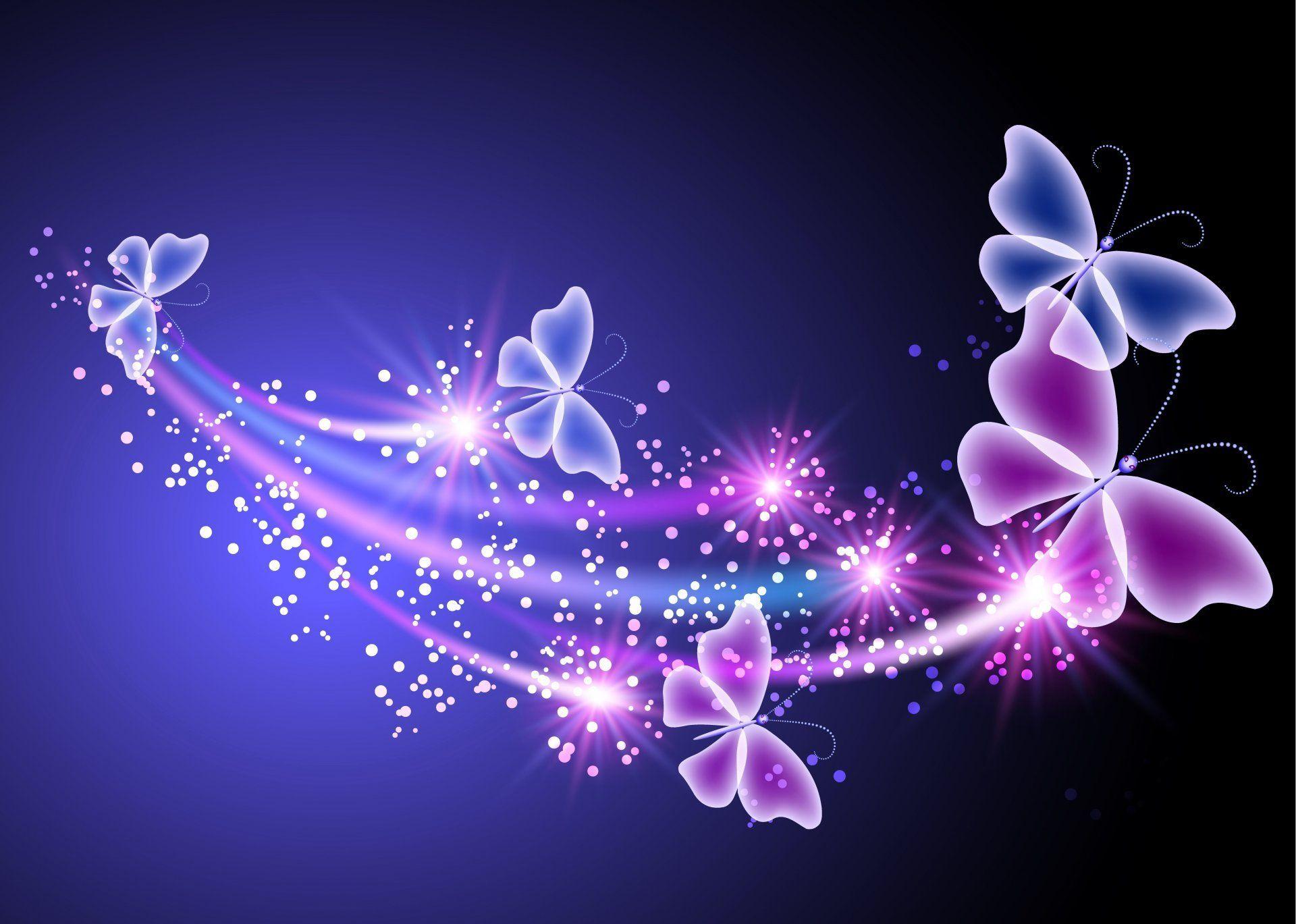 Pink Glitter Butterfly Wallpapers Top Free Pink Glitter Butterfly
