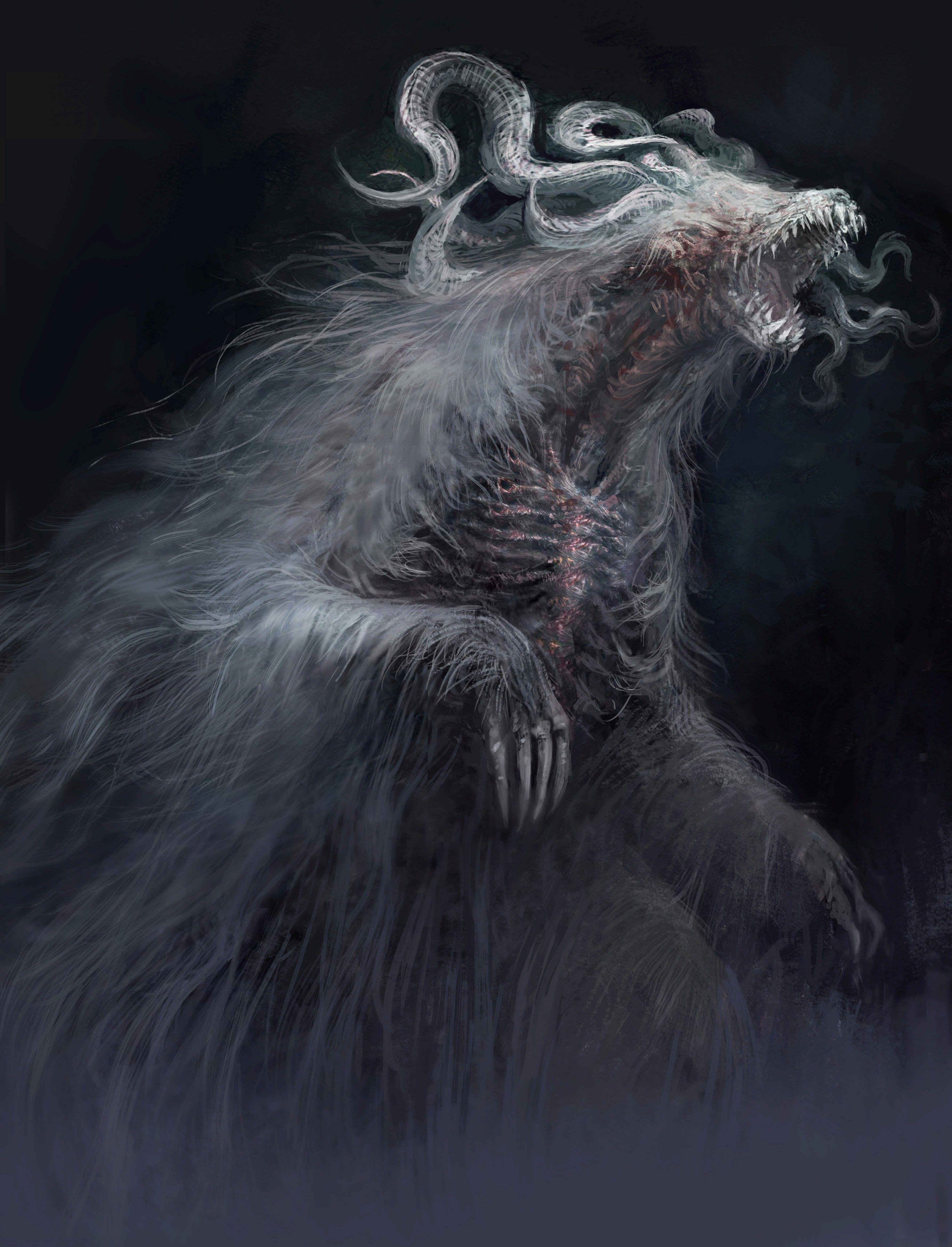 3570x4676 Desktop Wallpaper Dark Souls 3 Monsters Fantasy angry 3570x4676