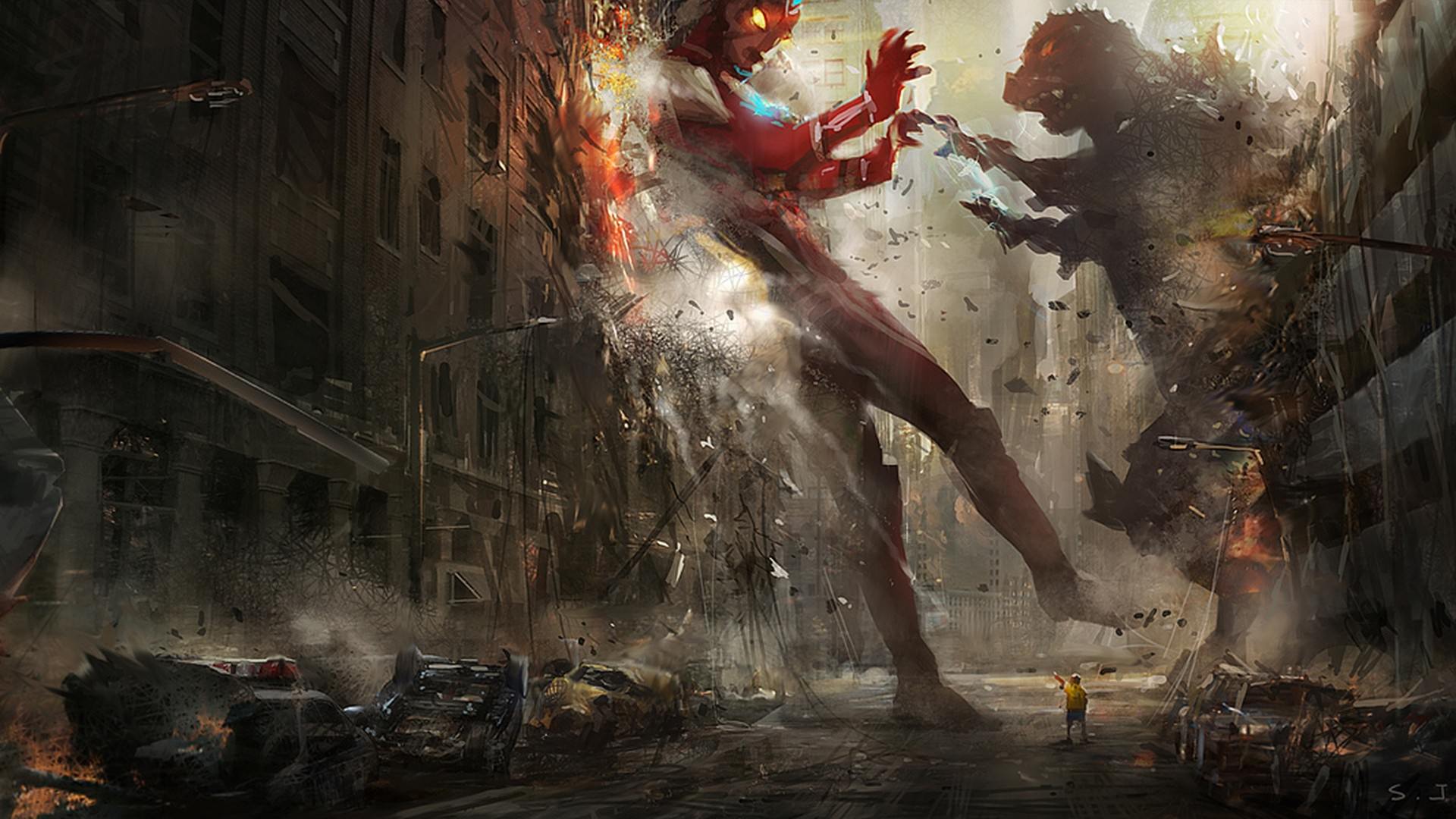 1920x1080 Gigan Monster Background. Cute Monster Wallpaper, Halloween Monster Wallpaper and Scary Monster Wallpaper