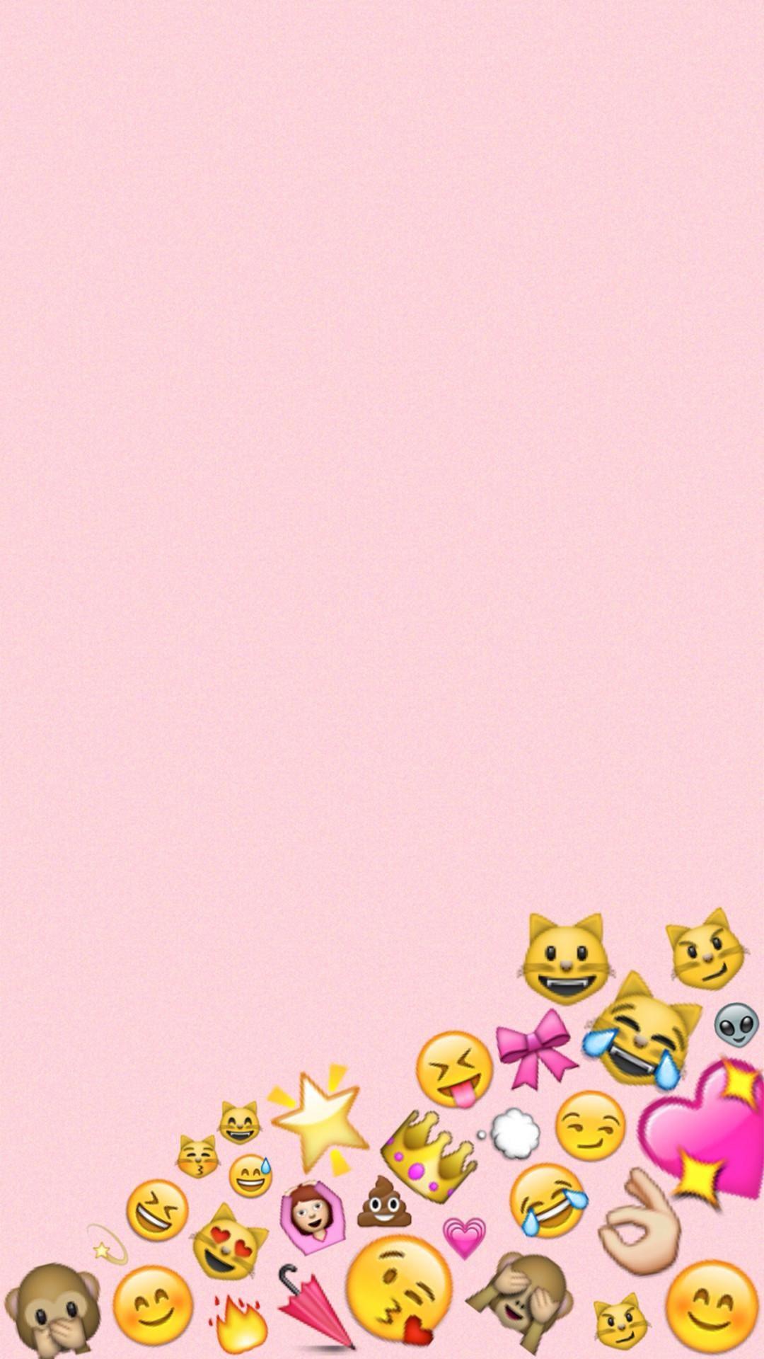 1080x1920 Emoji Wallpaper iPhone 8 Wallpaper & Background Download