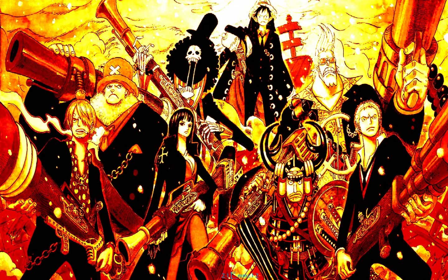 1440x900 One Piece Cool Wallpaper