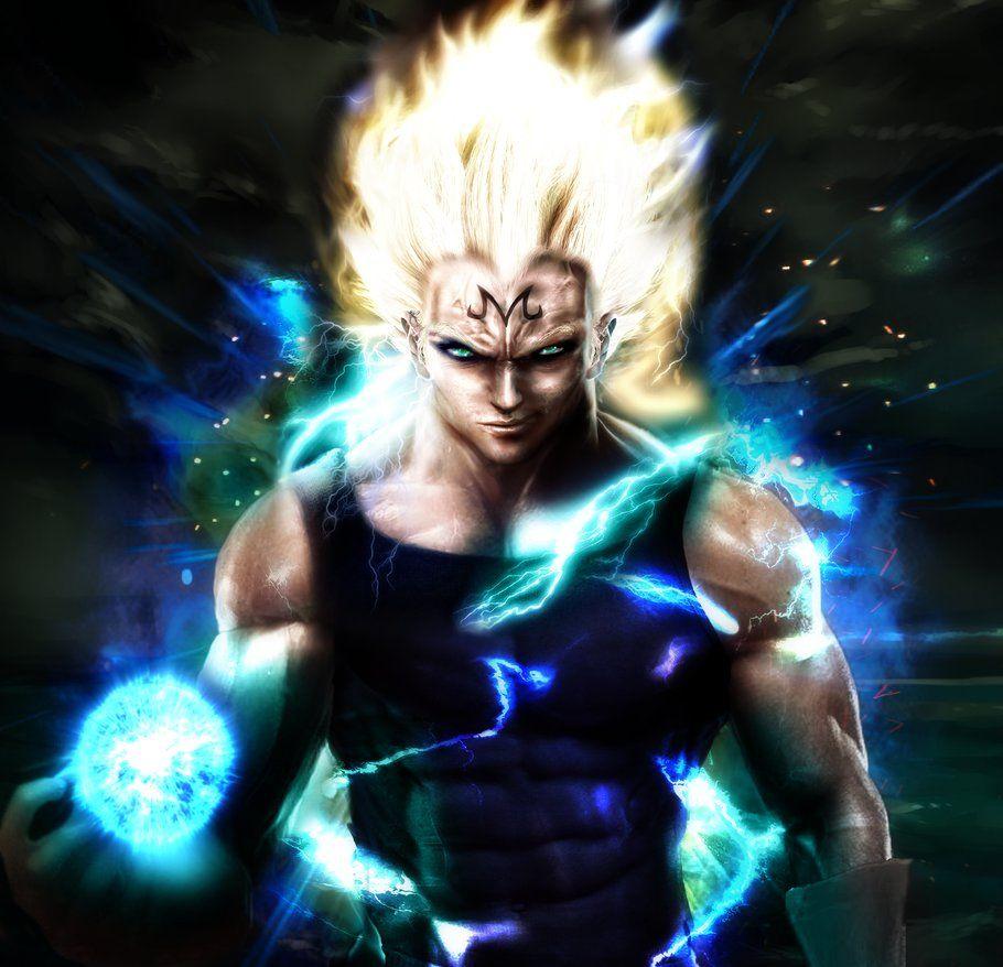 910x878 Majin Vegeta realistic