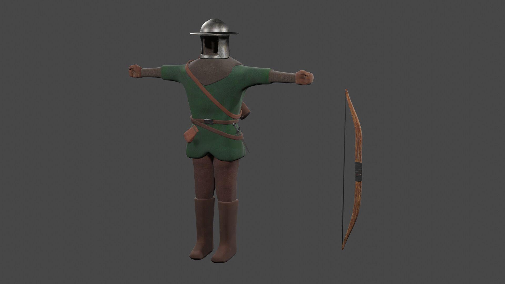 1920x1080 Medieval Archer, Minh Nguyen