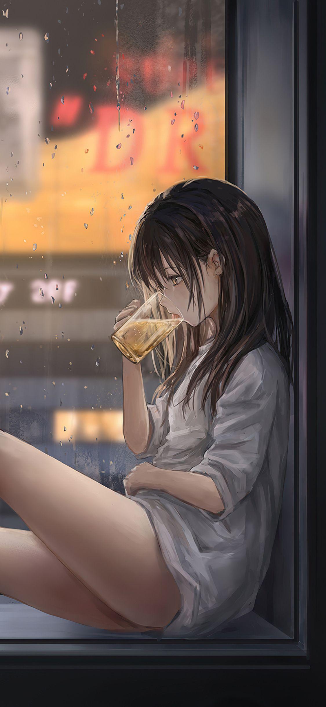 1125x2436 Anime Girl Wallpaper iPhone 4k Wallpaper HD