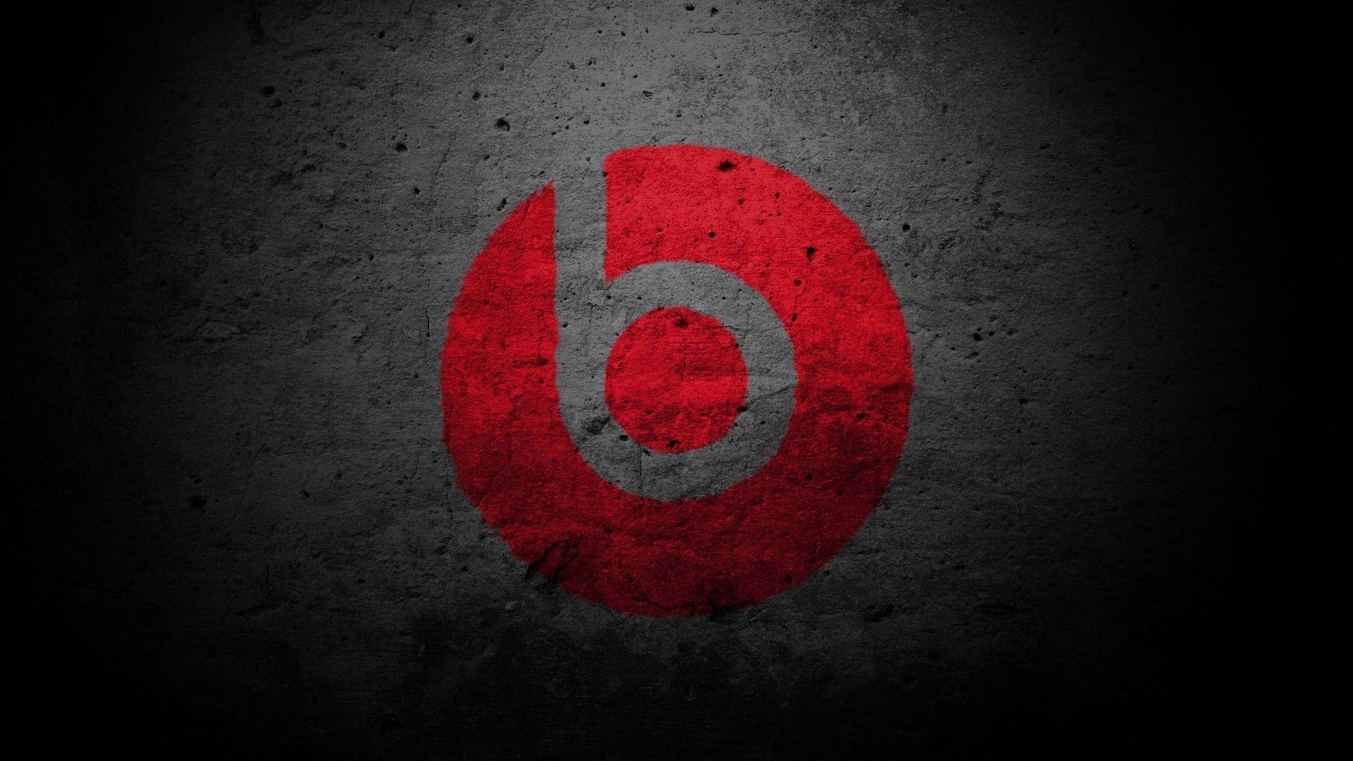 1920x1080 Beats Logo Wallpaper:1920x1080
