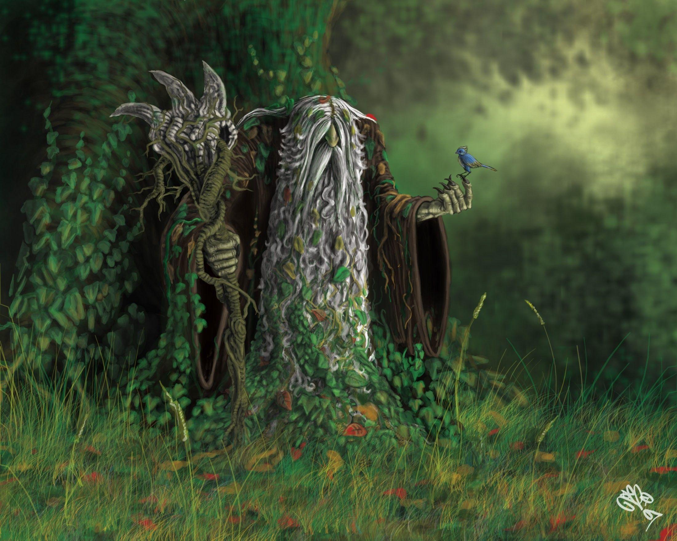 2200x1757 Old Druid Wallpaper Wizard Wallpaper & Background Download