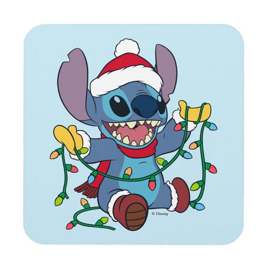 1024x1024 Stitch Christmas Lights Beverage Coaster. Zazzle.com. Christmas phone wallpaper, Cute christmas wallpaper, Wallpaper iphone christmas