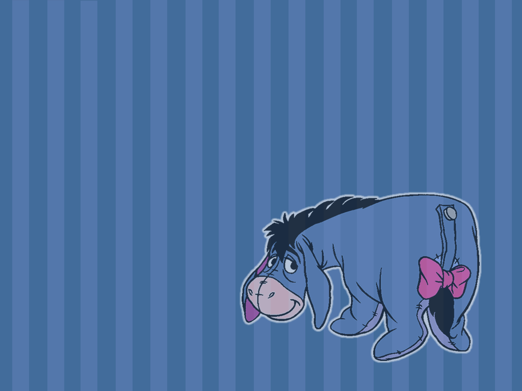 1024x768 Eeyore Desktop Wallpaper