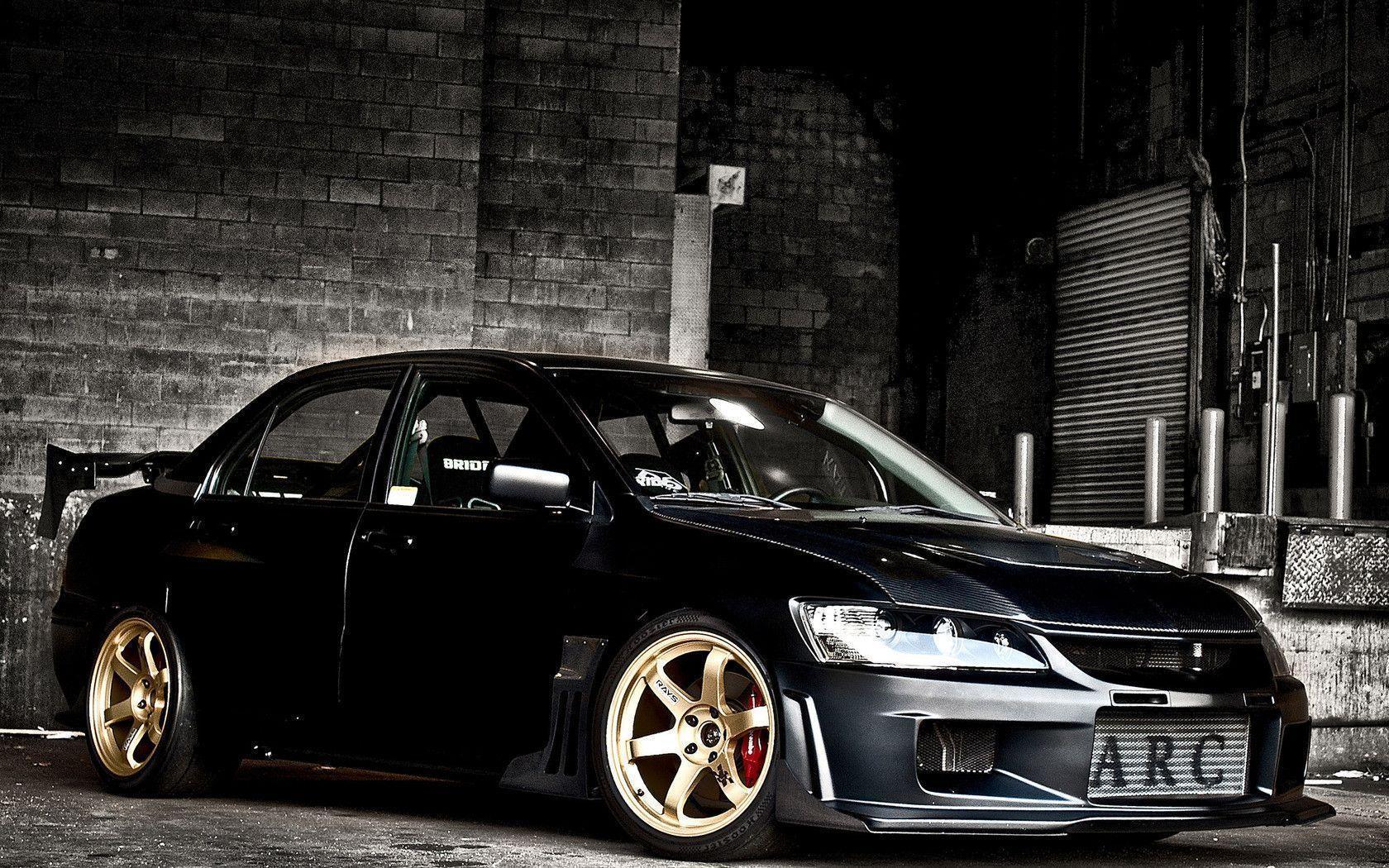 1680x1050 Mitsubishi Evo 9 Wallpaper