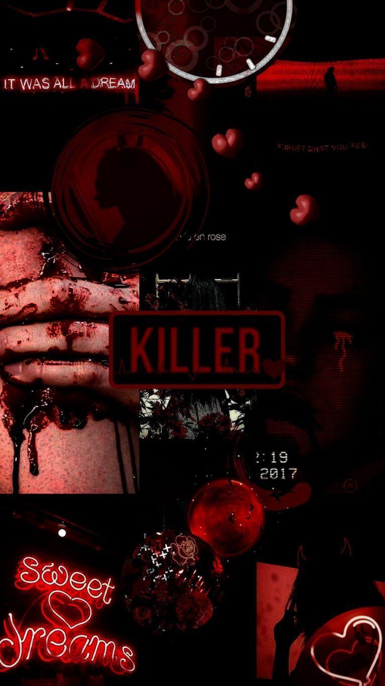 767x1365 Dark Red Aesthetic Wallpaper