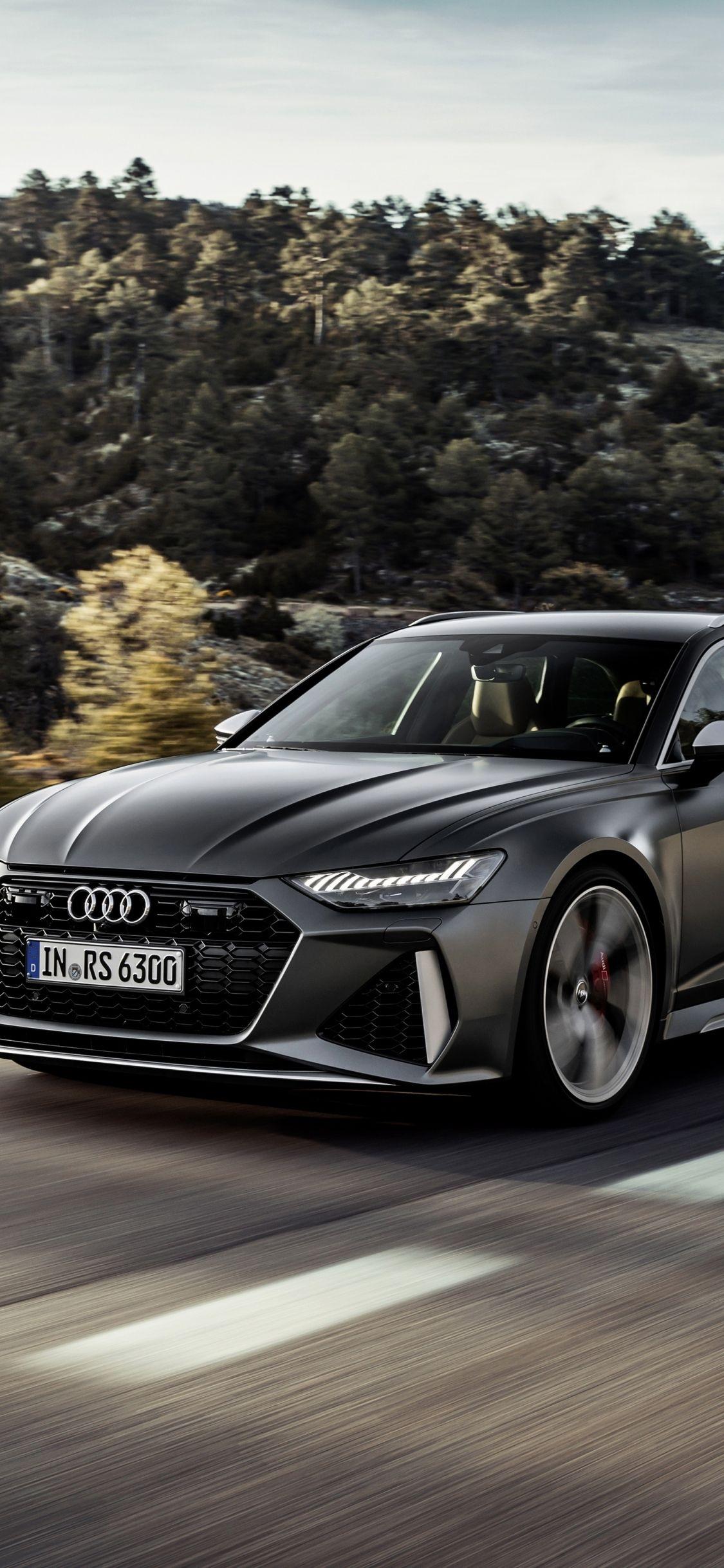 1125x2436 Download 1125x2436 wallpaper 2020 audi rs6 avant, black car, iphone x 1125x2436 HD image, background, 23457
