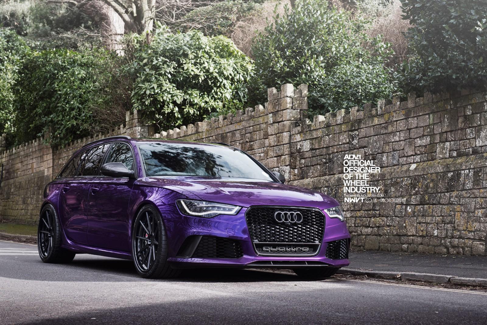 1600x1068 Audi Rs6 Avant Purple HD Wallpaper
