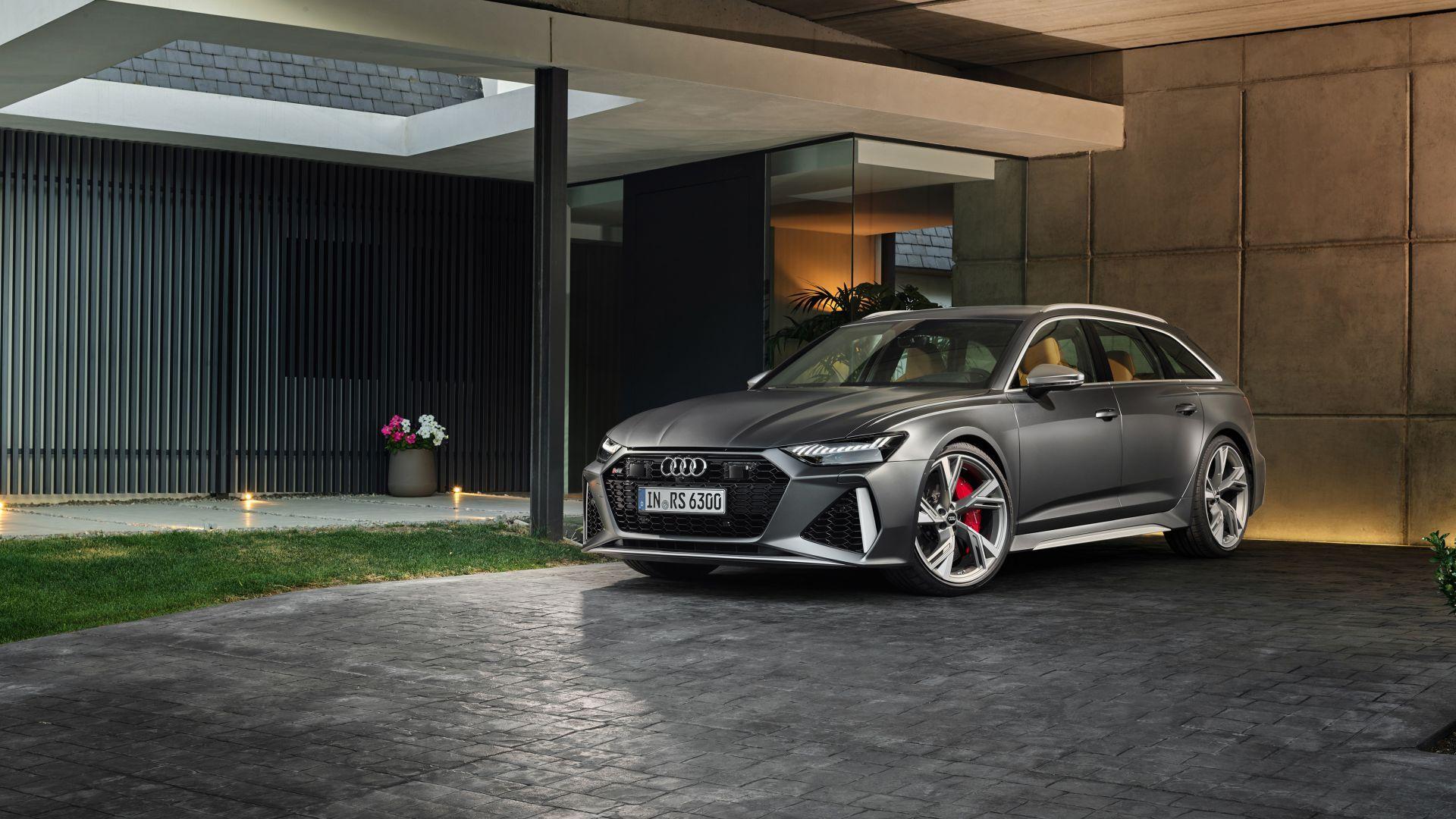 1920x1080 Desktop wallpaper audi rs6 avant, parking lot, car, HD image, picture, background, 19be53