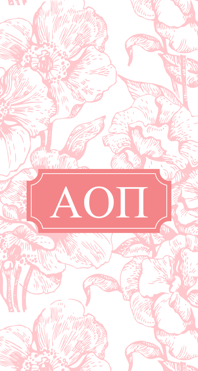 684x1280 AOII Phone Background