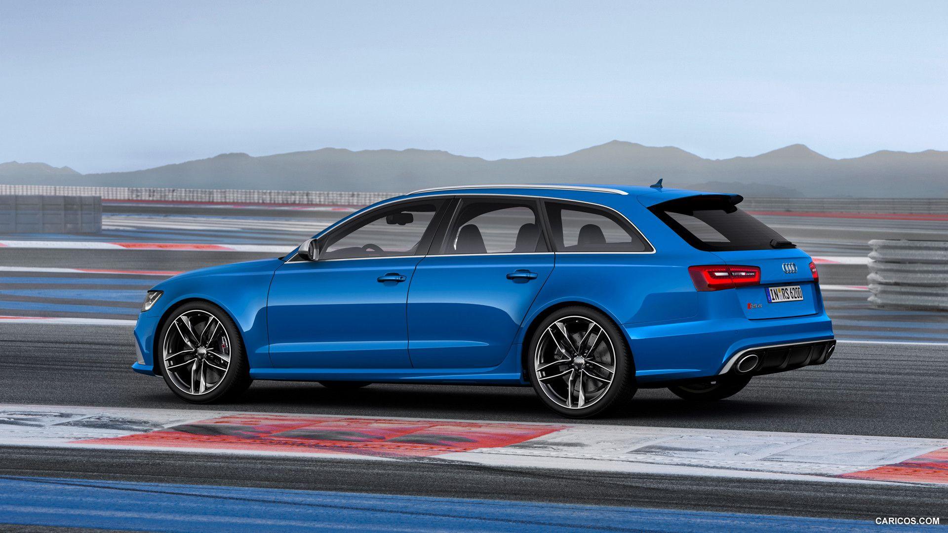 1920x1080 Audi RS6 Avant Estoril Blue Crystal Effect. HD Wallpaper