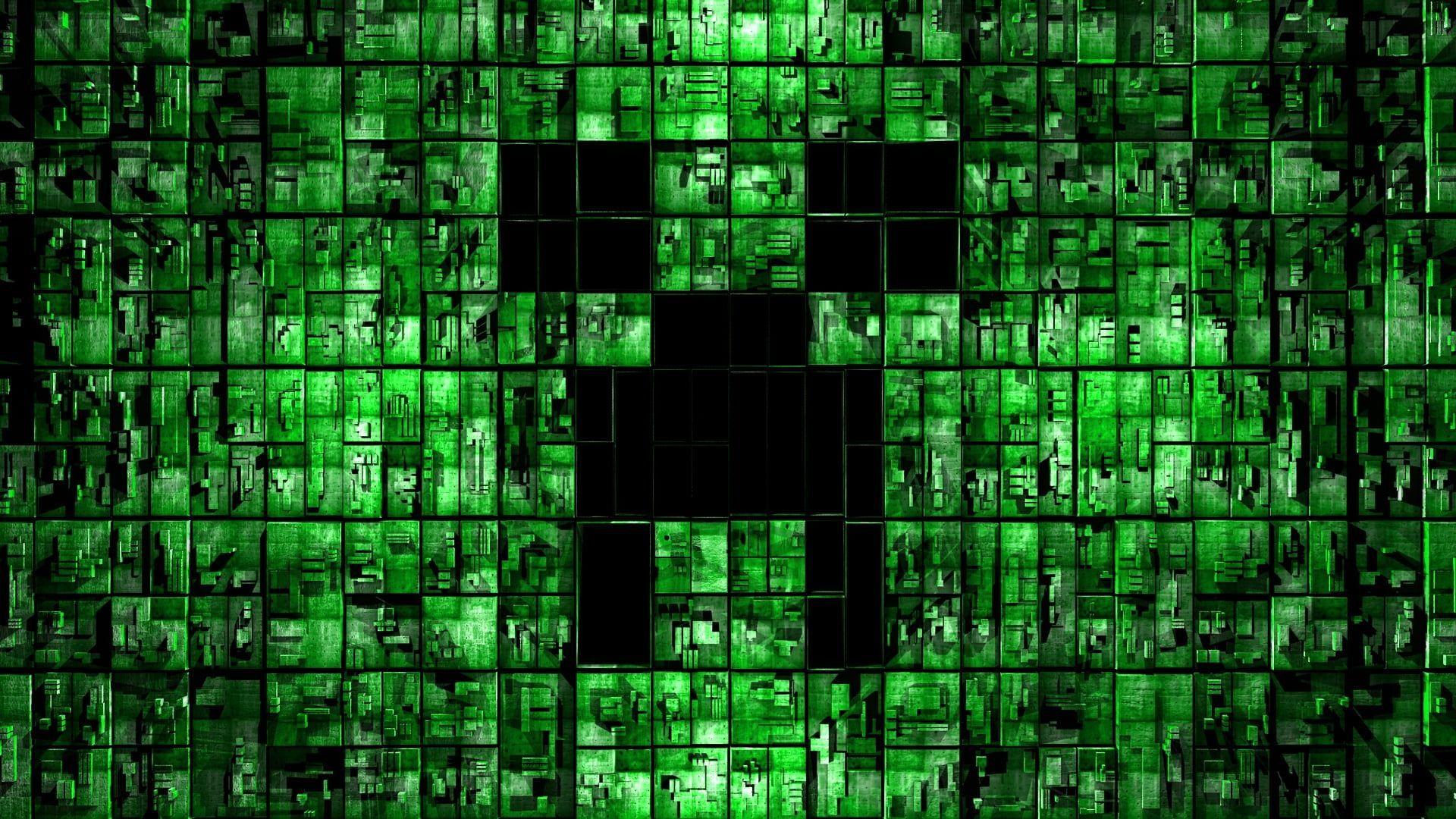 1920x1080 Minecraft Zombie Wallpaper