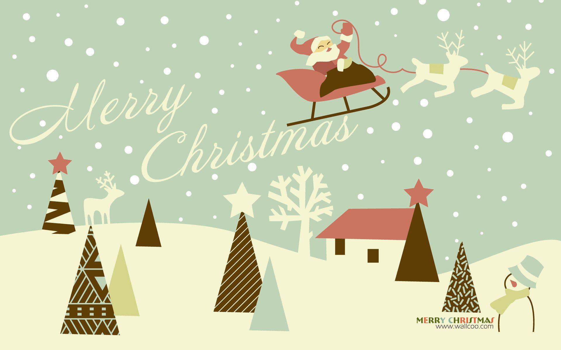 1920x1200 Christmas Wallpaper Art