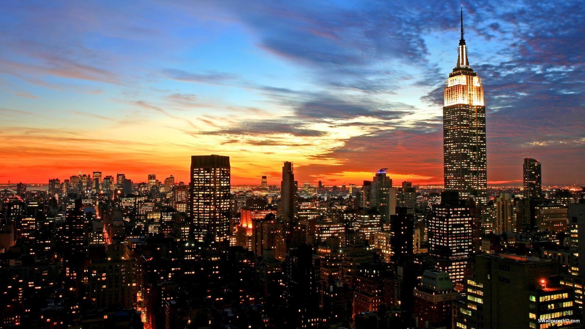 1920x1080 High Resolution New York City Skyline Wallpaper HD 2 Image Full