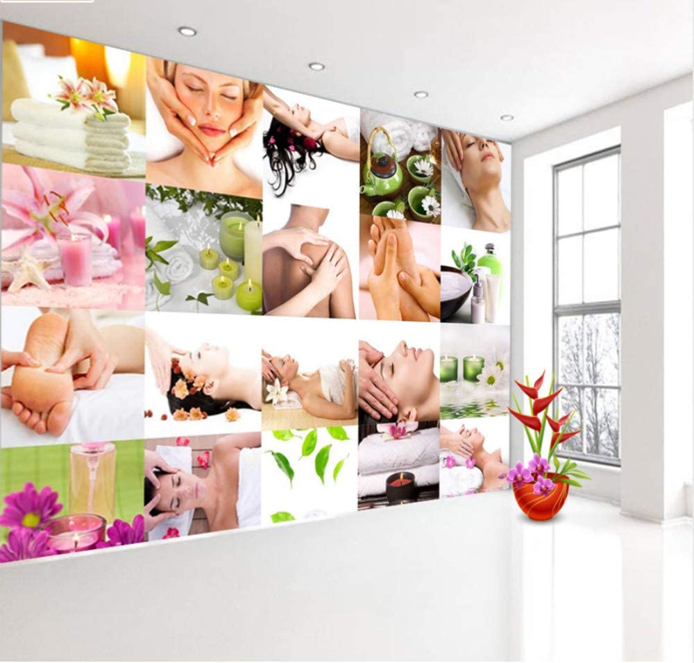 1000x955 Hwhz Spa Salon Nail Foot Art Massage HD Wallpaper For Room 3D Wall Background Rolls Paper Roll Wallpaper B 200X140Cm: Amazon.ca: Home & Kitchen