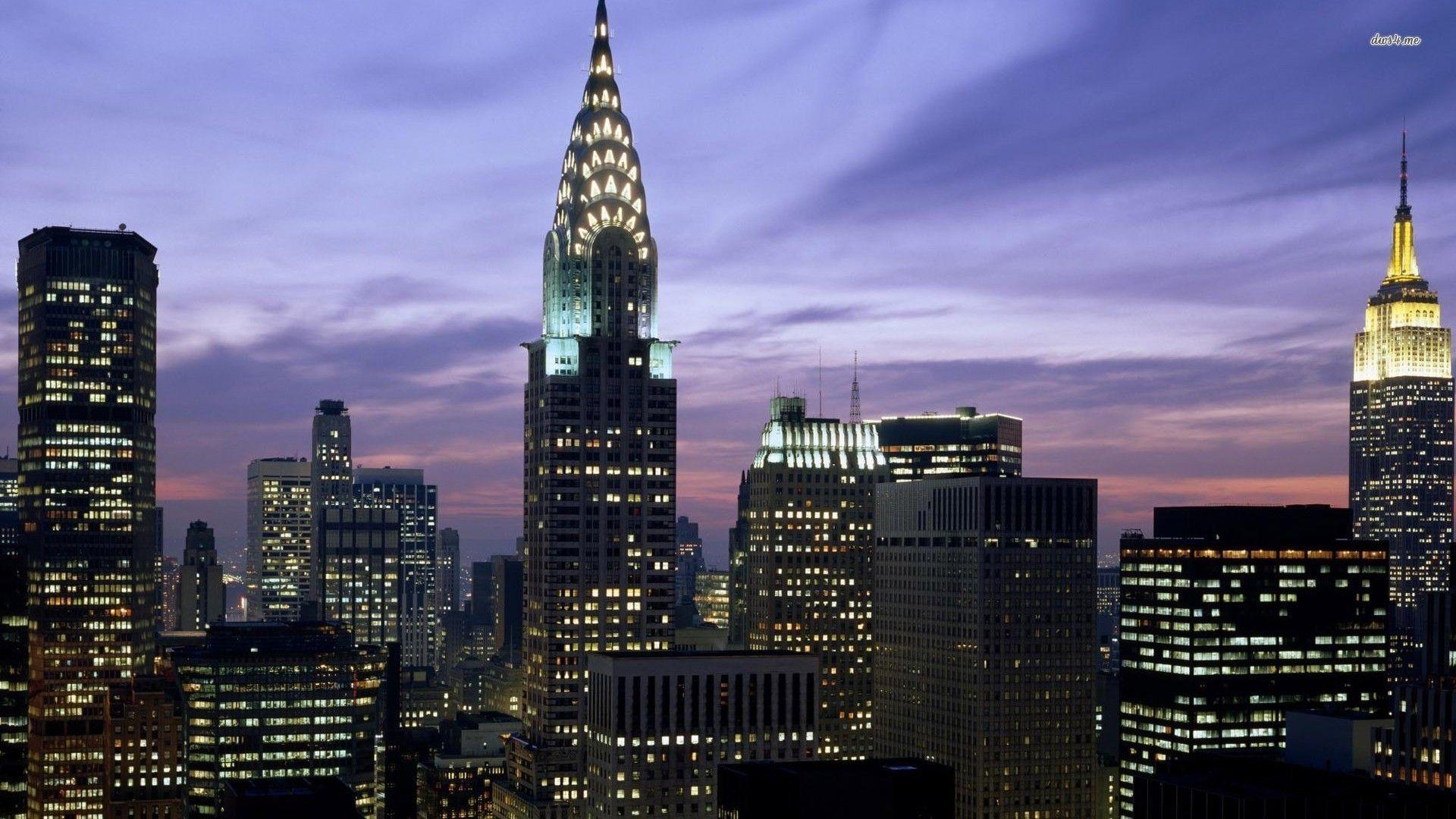 1920x1080 Empire State Building at night HD wallpaper. Empire state building, Building, Breathtaking places
