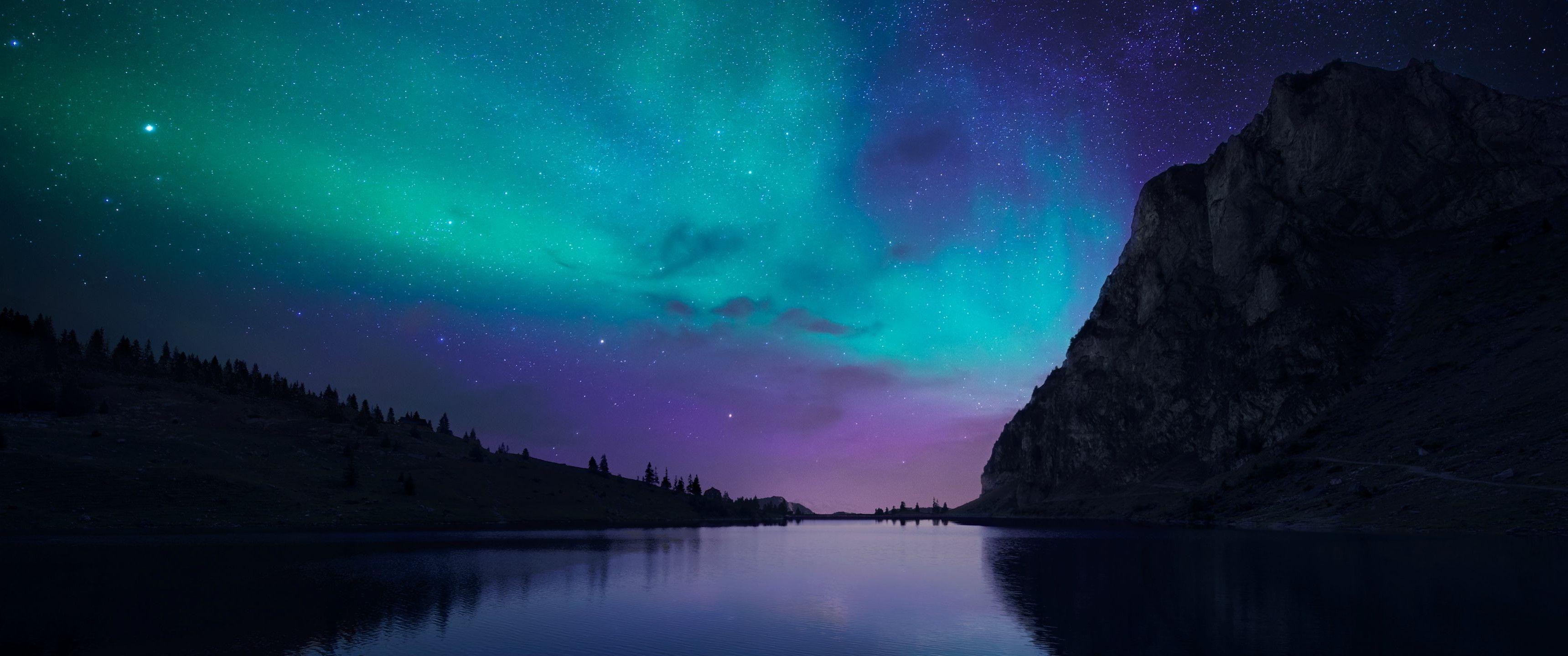 3439x1439 Night Scenery Wallpaper Night Wallpaper & Background Download