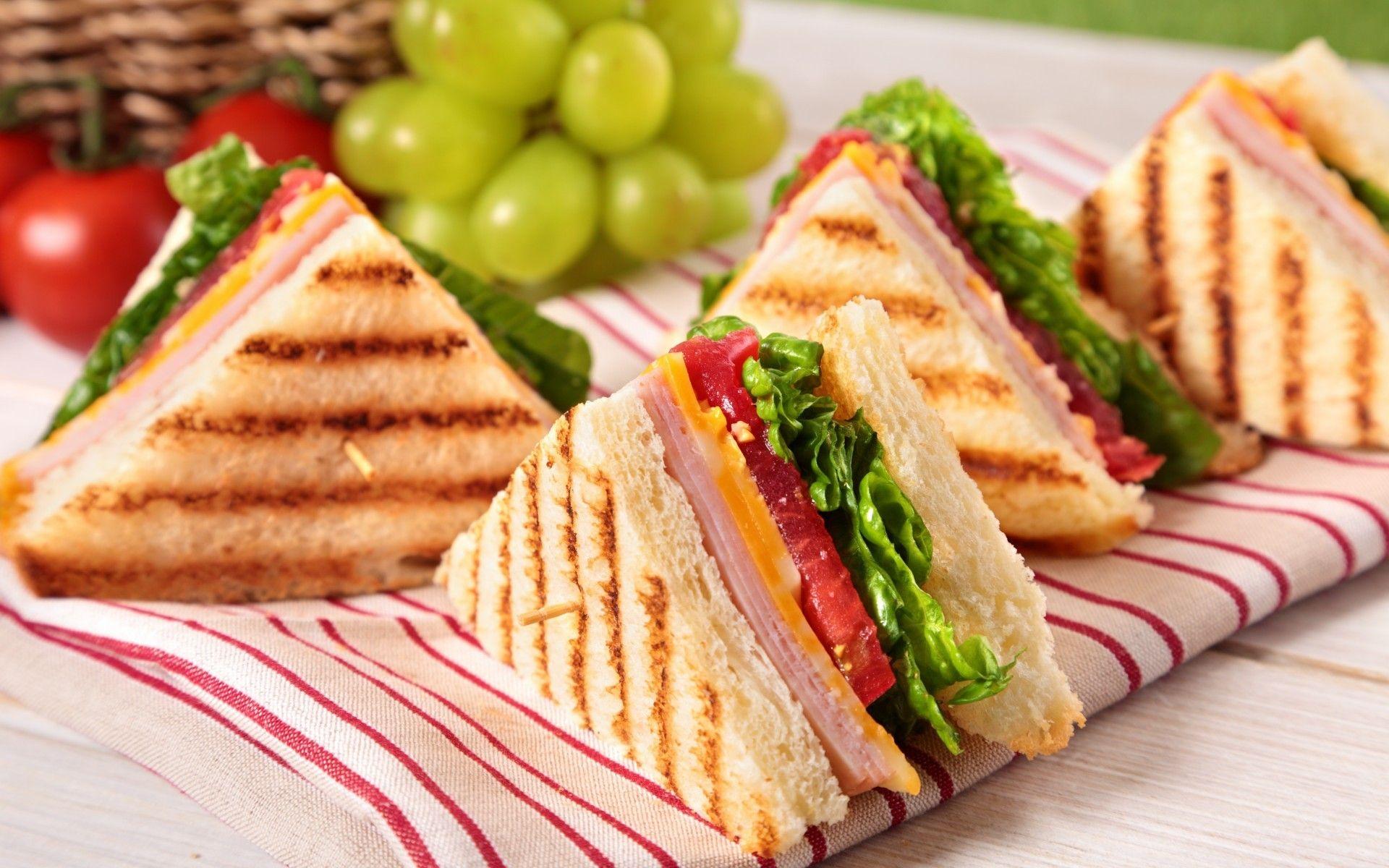 1920x1200 Download 1920x1200 Sandwich, Tomato, Grape, Toast, Fast Food Wallpaper for MacBook Pro 17 inch