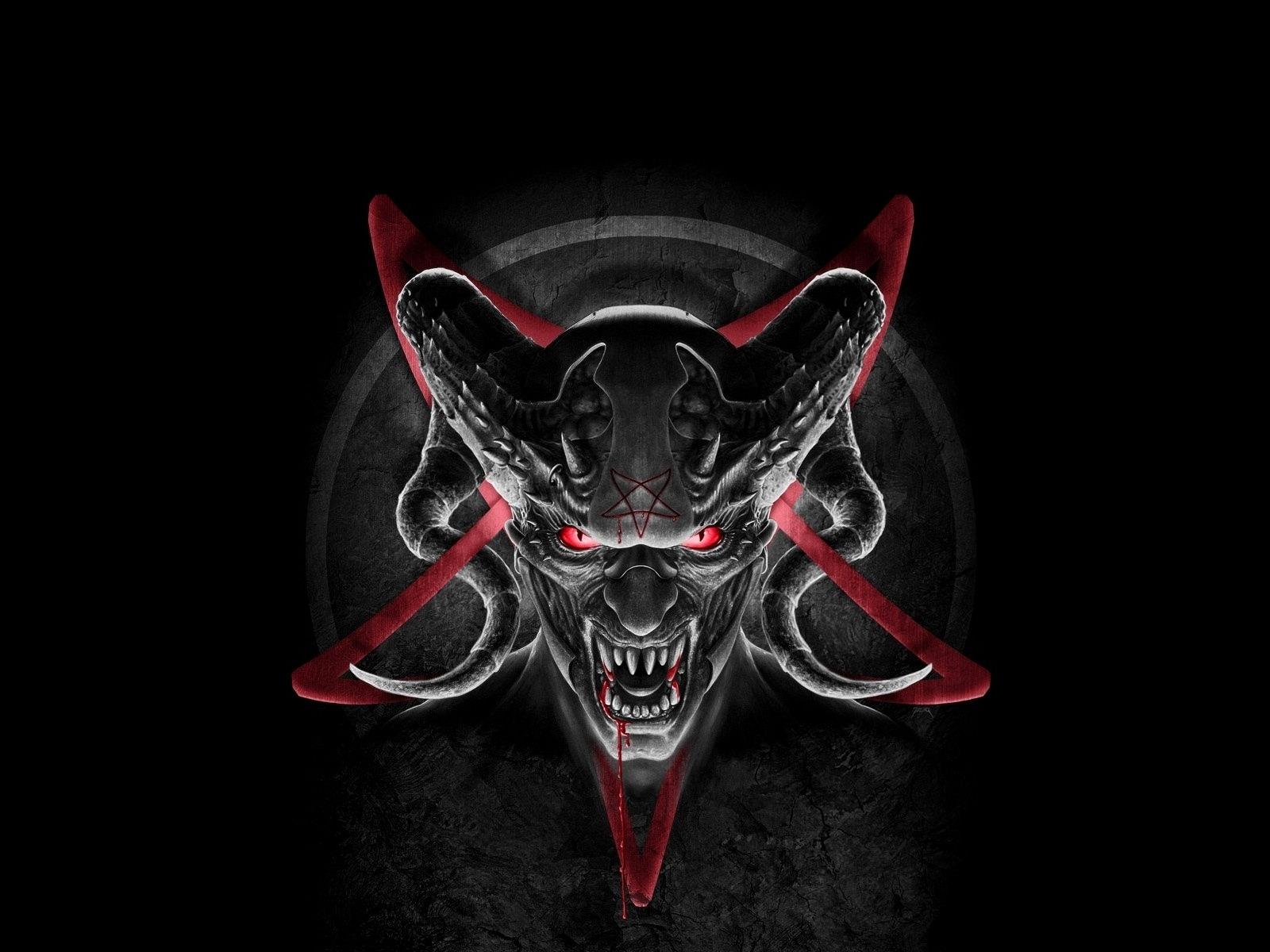 1600x1200 Vampire Skull Wallpaper